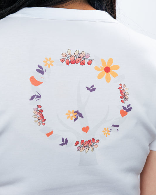 T-shirt The Desc3ndants Tree of life flower